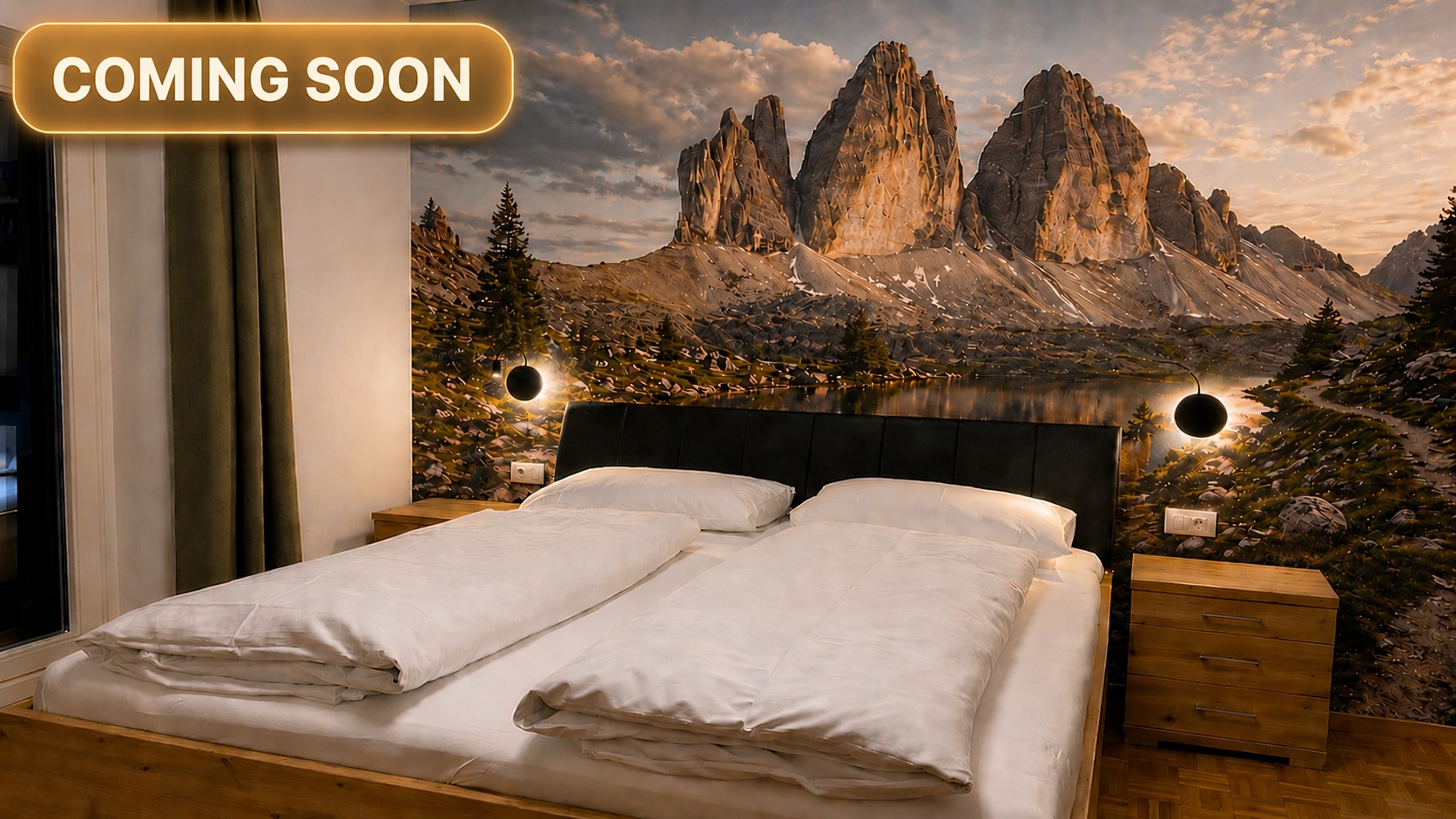 Schlafzimmer Rendering Appartment Hortus